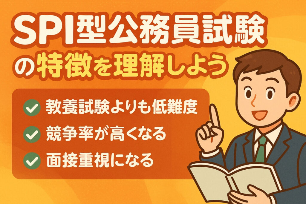 SPI型公務員試験の特徴を理解しよう