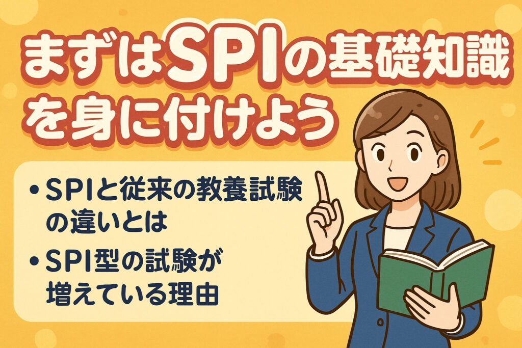 まずはSPIの基礎知識を身に付けよう