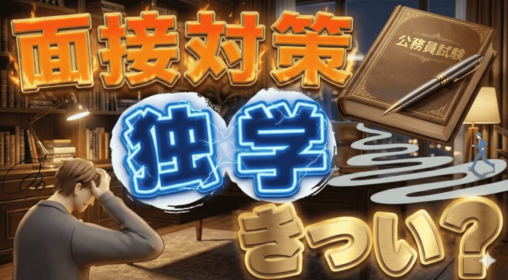 公務員試験の面接対策は独学ではきつい？スケジュール例や対策手順を解説