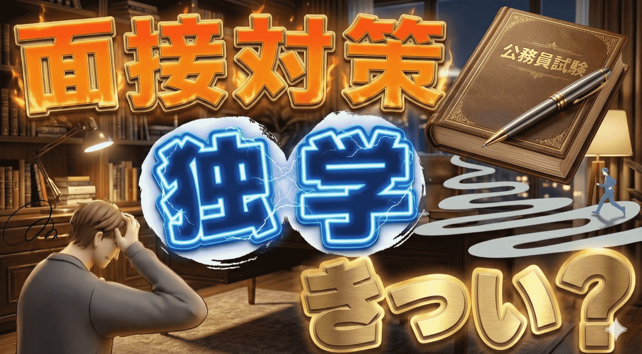 公務員試験の面接対策は独学ではきつい?スケジュール例や対策手順を解説
