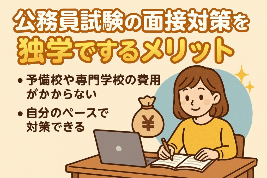 公務員試験の面接対策を独学で行うメリット