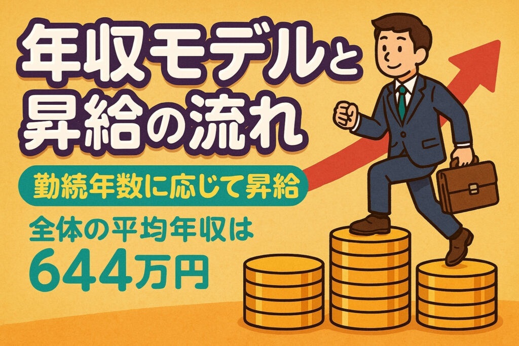 特別区職員の年収モデルと昇給の流れ