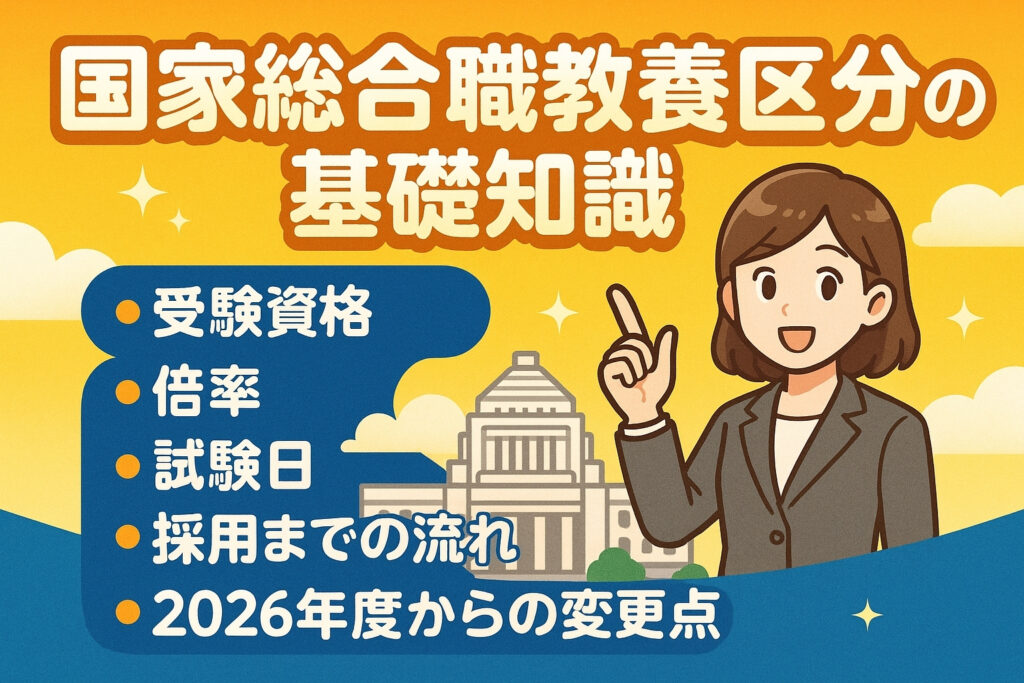 まずは国家総合職の教養区分とは何かを理解しよう