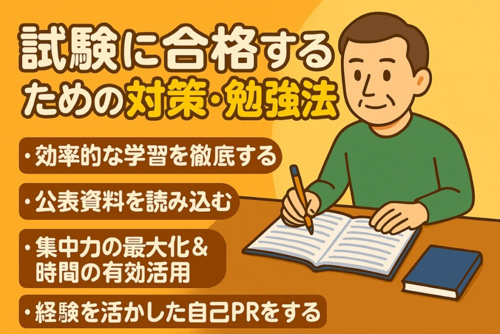 40代から公務員試験に合格するための対策・勉強法とは