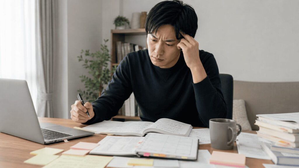 社会人が独学でやりがちな失敗と注意点