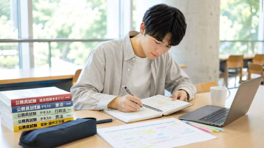 大学2年から何する?公務員試験対策スケジュール例